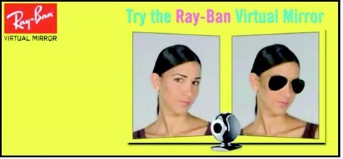 01-Ray Ban Virtual Mirror-Ar Technology-Vr Technology-Augmented Reality-Virtual Reality