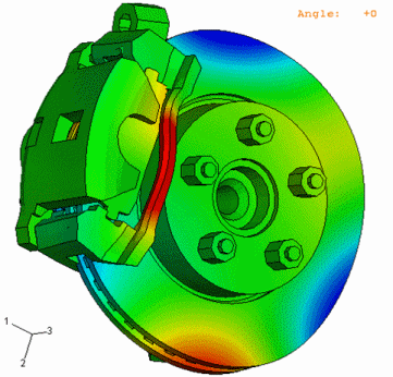 Automotive Nvh - Brake Squeal - Vehicle Nvh - Brake Squeal Analysis - Finite Element Analysis - Vibration Analysis