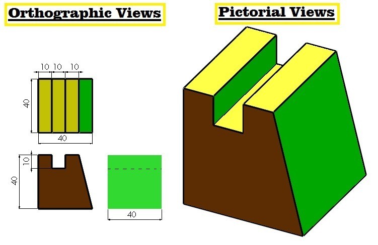 01-Autocad-Orthographic-Drawing-Exercises