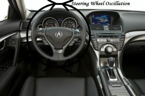 Shimmy steering wheel to oscillate - High speed shimmy - Low speed shimmy due to roughness of road