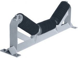 01-impact idlers-self aligning idler-training idler-troughed belt idler-carrying idler-types of idler-belt conveyor for bulk material handling