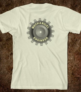 02-Mechanical Engineering Themed Gift Designs-Gears-T Shirt Logo