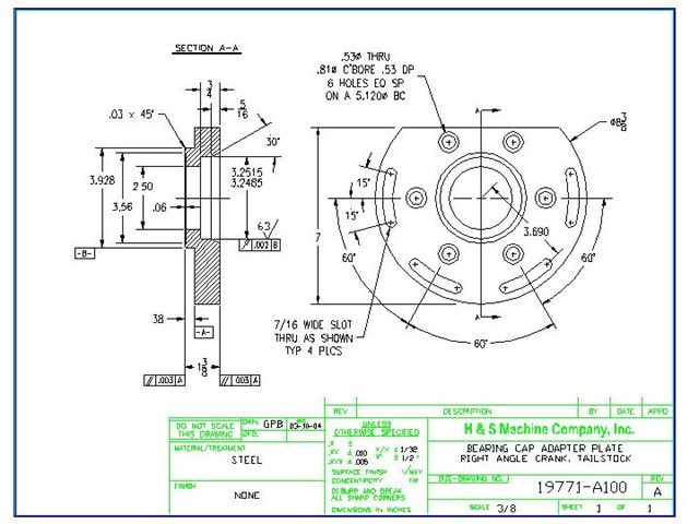 Mechanical Engineering Drawings: Guide to understanding & working with them  - BMR Solutions