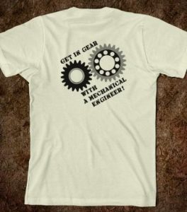 01-mechanical engineering gears design tshirt