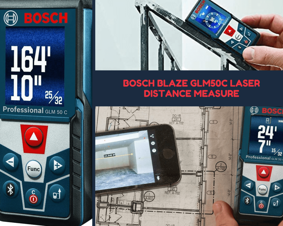 Bosch Blaze Glm50C Laser Distance Measure | Blogmech.com