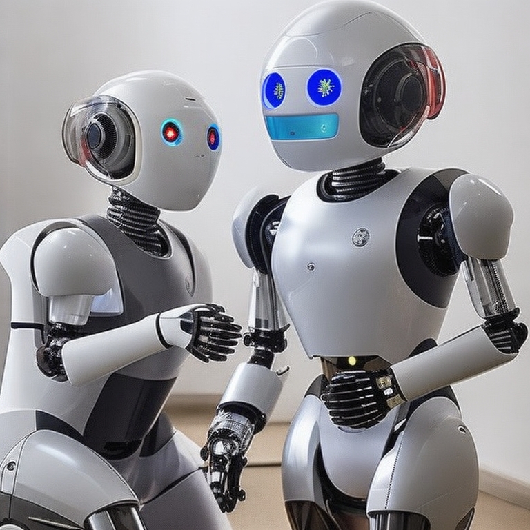 Robotic Assistant Companions - Futuristic robots