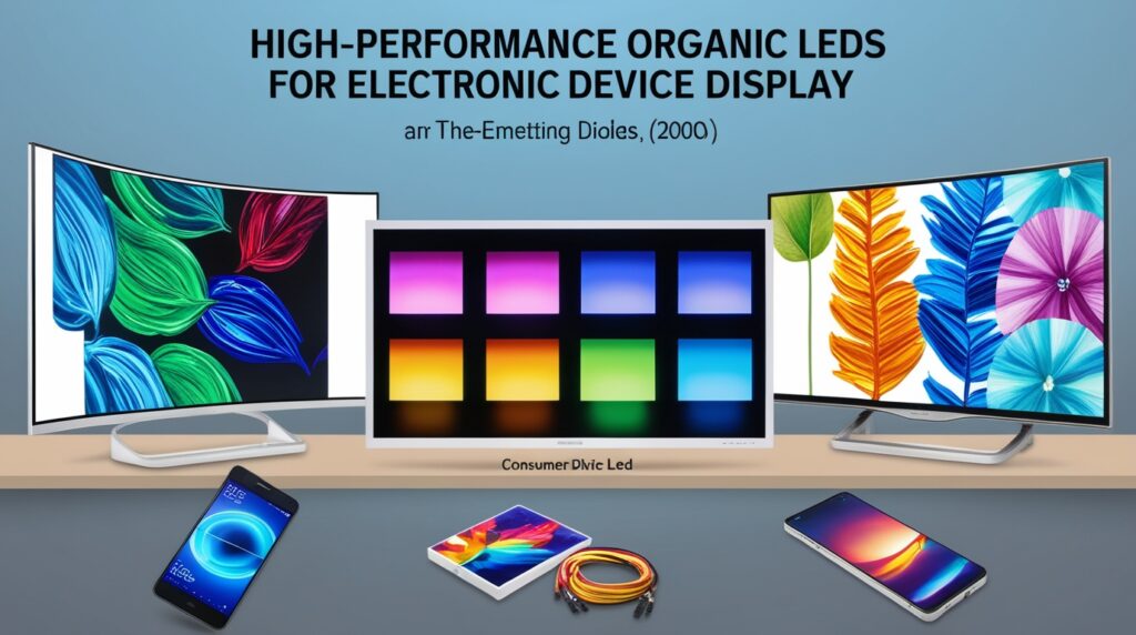 High-Performance Organic LEDs for Electronic Device Display