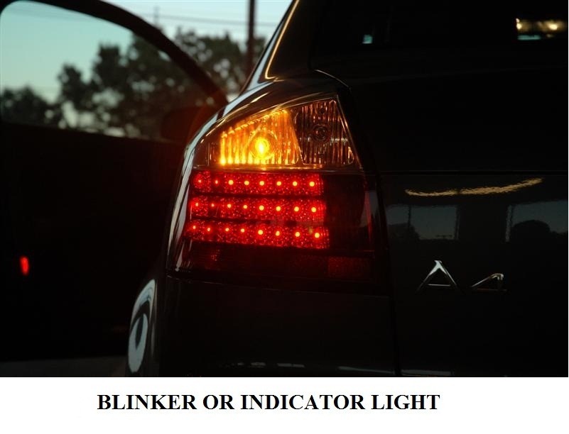 Blinker light or indicator light