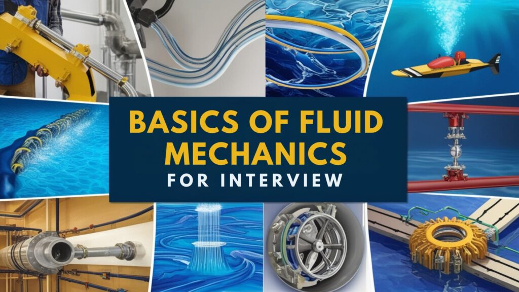 Basics of Fluid Mechanics for Interview