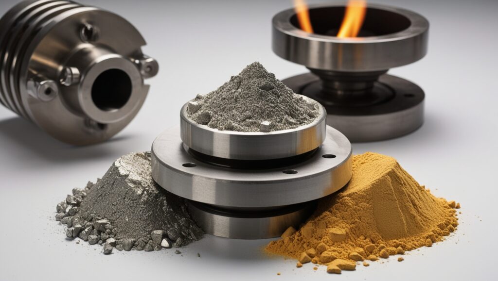 Powder Compaction in Powder metallurgy application