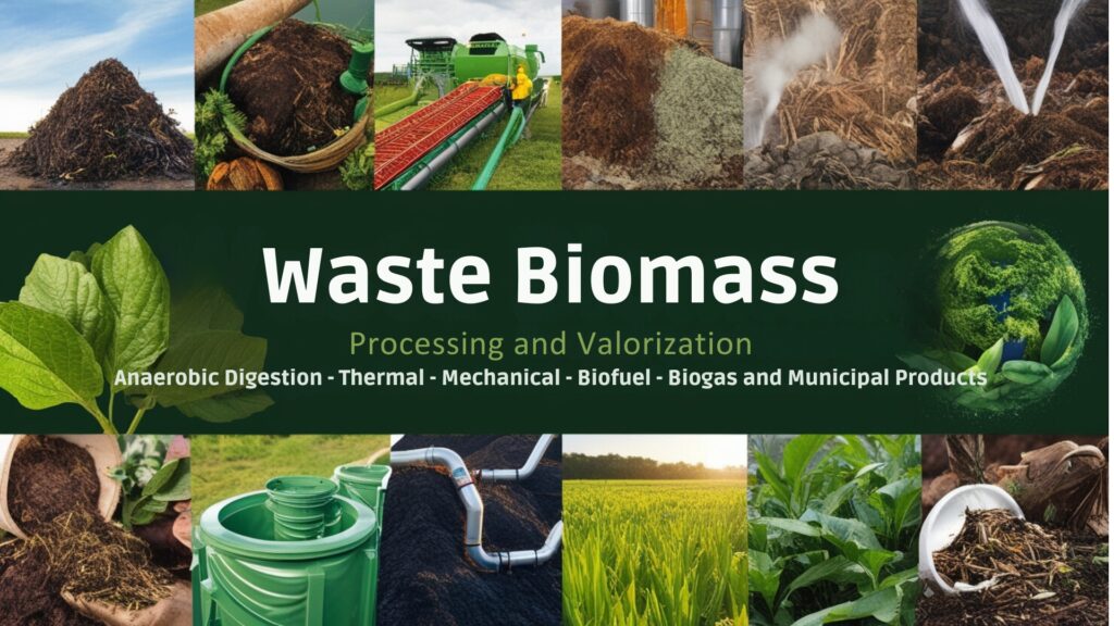 Waste Biomass: Processing and Valorization