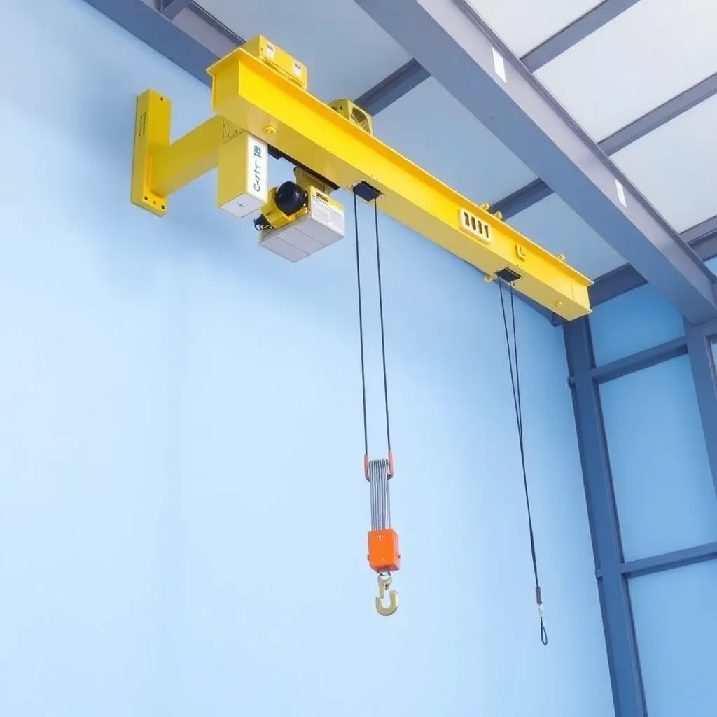 Wall-Mounted Jib Crane